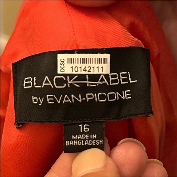 Deep Coral Jacket - Size 16 - Black Label Brand - Picture 5 of 5